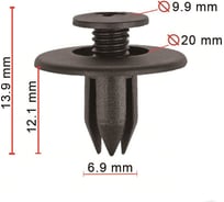Крепеж 50 шт AVERS 59122AC030-50