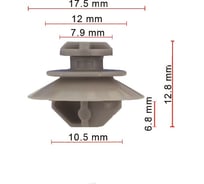 Крепеж 10 шт AVERS 856562-10