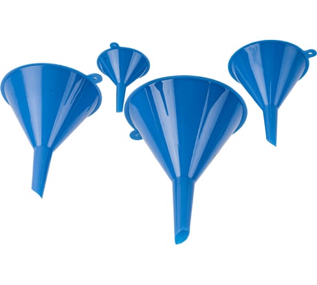 Набор пластиковых воронок 4 предметов ROCKFORCE RF-887FU4(28436)