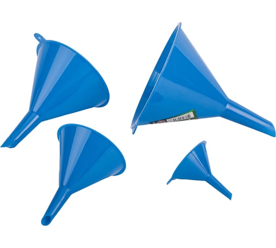 Набор пластиковых воронок 4 предметов ROCKFORCE RF-887FU4(28436)