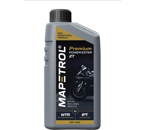 Моторное масло MAPETROL PREMIUM POWER ESTER 2T 1л MAP0306 1