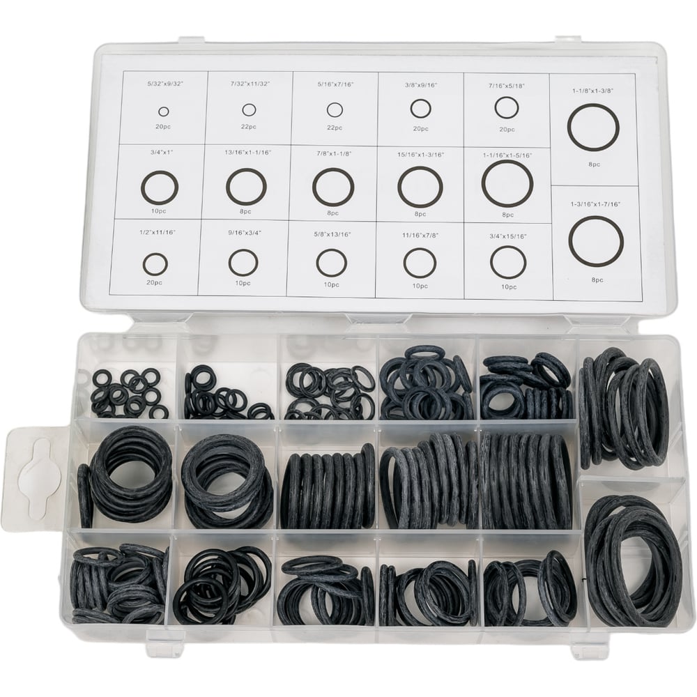 НаборколецрезиновыхуплотнительныхO-RingNBR70дюйм.222штHIMPT00-00011079