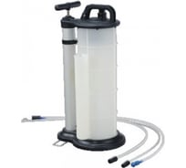 Ёмкость FORCE 9л, д/замены отработанного масла с ручным и пневмоприводом /3 насадки/ 9T3606