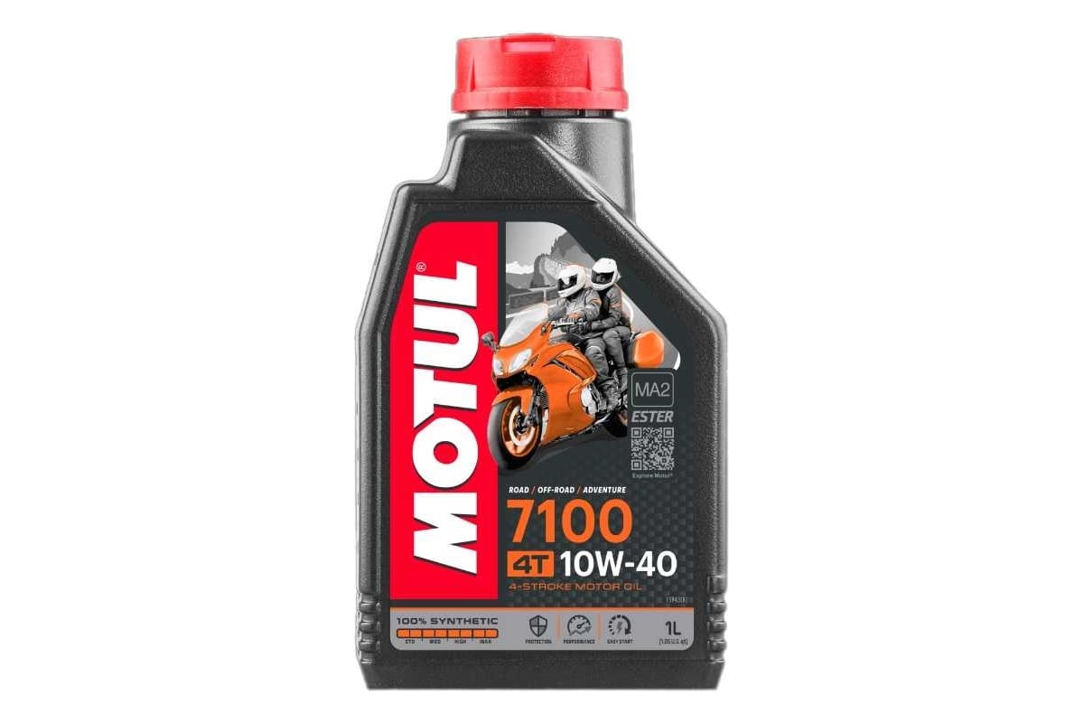 Моторное масло 7100 4T 10W40 1л MOTUL 104202 - выгодная цена, отзывы,  характеристики, фото - купить в Москве и РФ