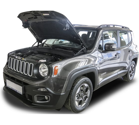 Упоры капота АвтоУПОР, для Jeep Renegade 2014-2018, 2 шт., UJEEREN011