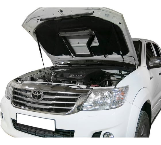 Газовые упоры капота АвтоУпор для Toyota Hilux VII 2005-2015, 2 шт., UT0HIL011