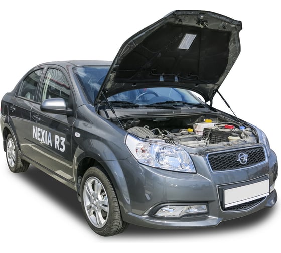 Газовые упоры капота АвтоУпор для Ravon Nexia R3 2016-н.в., 2 шт., URAR3011