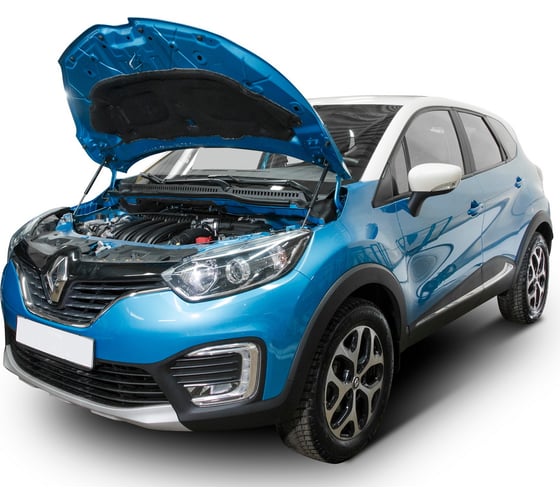 Газовые упоры капота АвтоУпор для Renault Kaptur (вкл. Extreme) 2016-2020, 2 шт., UREKAP021