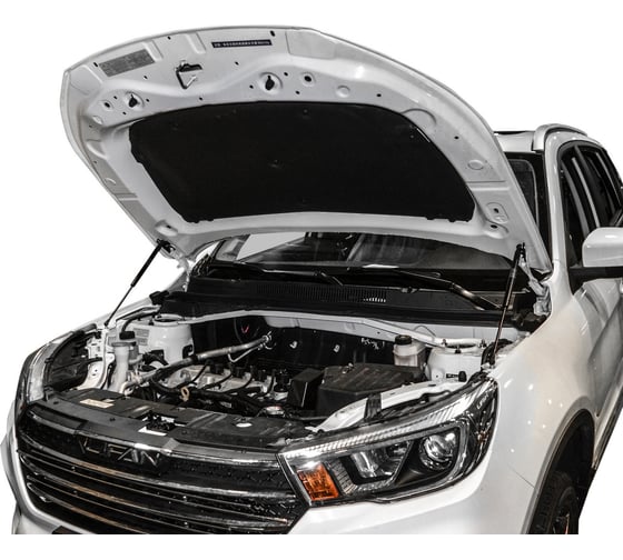 Газовые упоры капота АвтоУпор для Lifan X70 2017-н.в., 2 шт., ULIX70011