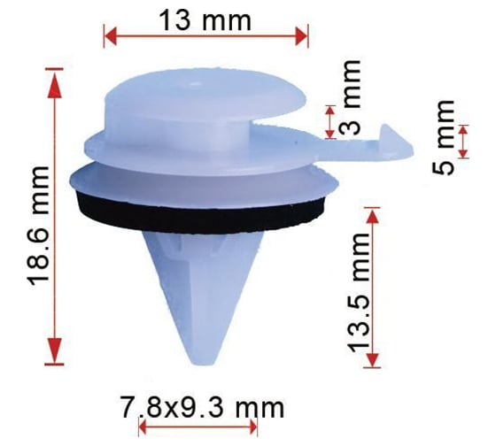 Пистон Avers 10 шт. IPN500050-10
