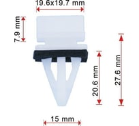 Крепеж Avers 10 шт. 91513SM4000-10