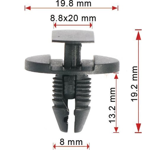 Пистон Avers 10 шт. 1622749580-10 1