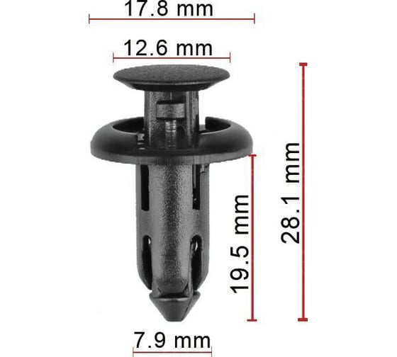 Крепеж Avers 50 шт. 90505SX0003-50 1