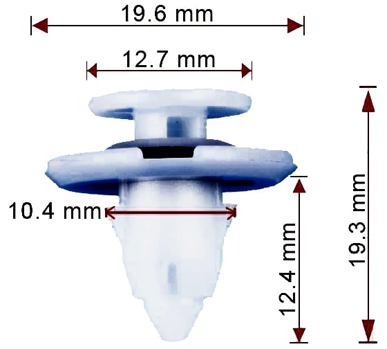 Крепеж Avers 10 шт. 91513SJK003-10 1