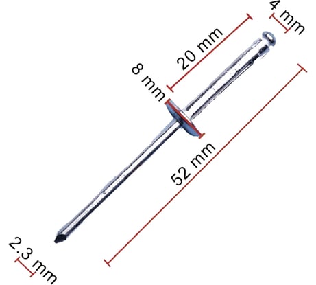 Крепеж Avers 10 шт. A0039909497-10