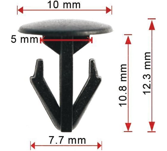 Крепеж Avers 50 шт. 91520SM4C010-50 1