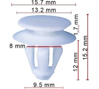 Крепеж Avers 10 шт. 8E0867276-10