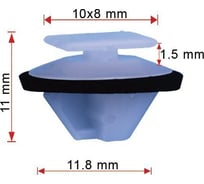 Крепеж Avers 10 шт. LR032984-10