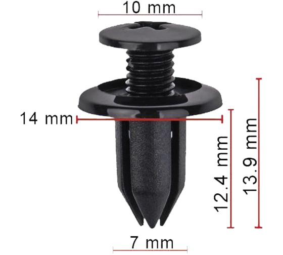 Крепеж Avers 10 шт. 90657SA60030-10 1