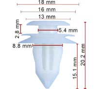 Фиксатор Avers 50 шт. MU000504-50