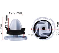 Крепеж Avers 10 шт. 9345ZN-10