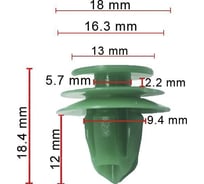 Крепеж Avers 10 шт. 91560SZW003-10