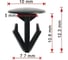Крепеж Avers 10 шт. 91520SM4C010-10 1