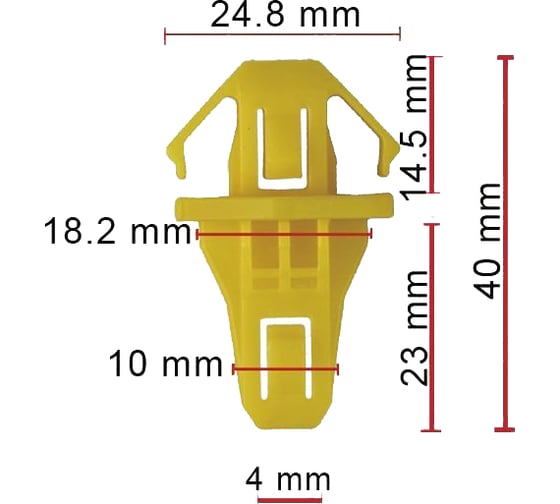 Крепеж Avers 50 шт. 91578T0A003-50