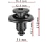 Крепеж Avers 10 шт. BC1D56145-10 1