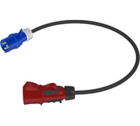 Переходник ALPENBOX Male CEE16A 3P - Female CEE32A 5P IP44 XTREM 3G2.5 0,5м 9110108