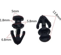 Клипса крепежная для а/м Ford отделки w7029851042065, 1042065 10 шт в 1 уп Nord-Yada 909478