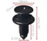 Клипса крепежная для а/м Toyota бампера 75867-30120, 10 шт Nord-Yada 909457 1
