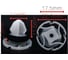 Клипса крепежная для а/м Renault, Citroen, Peugeot обшивки двери 9345zn, 7703077476, 10 шт Nord-Yada 909476 1