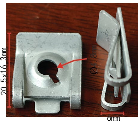 Скоба универсальная 4.8x16.3x20.5 мм, 10 шт Nord-Yada 909398