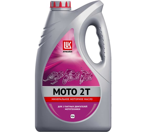 Масло МОТО 2T 4 л Лукойл 19557