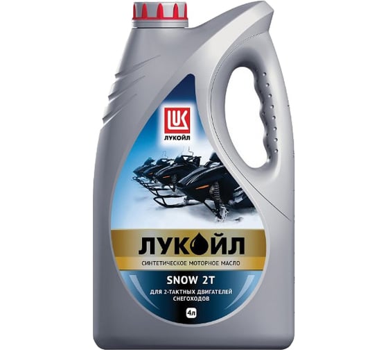 Моторное масло SNOW 2Т, 4 л Лукойл 214