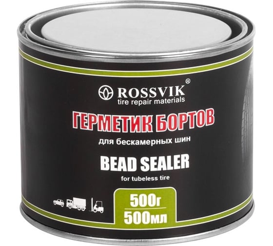 Герметик бортов шин 500 мл банка без кисти ROSSVIK НФ-00000282 1