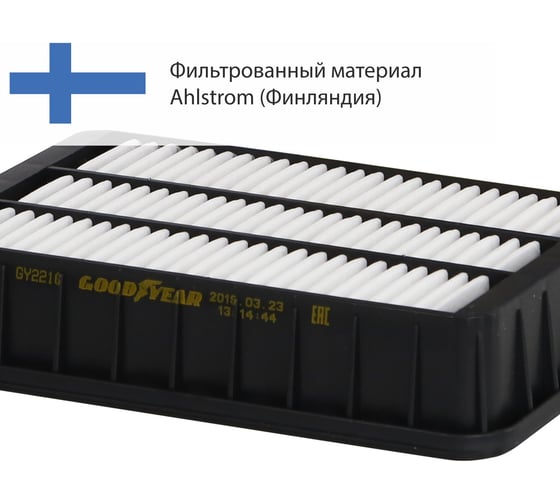Фильтр воздушный автомобильный Goodyear GY2216