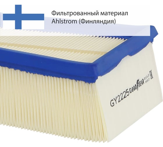 Фильтр воздушный автомобильный Goodyear GY2225