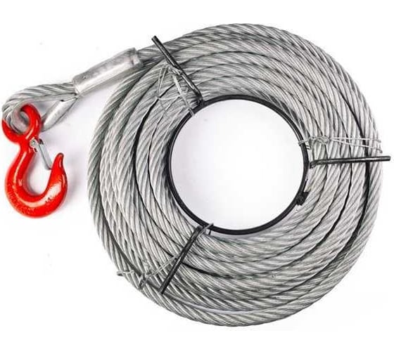 Канат МТМ 1600 тип ZNL 30 м, 11 мм, 1.6 т для лебёдки TOR 1003953 1