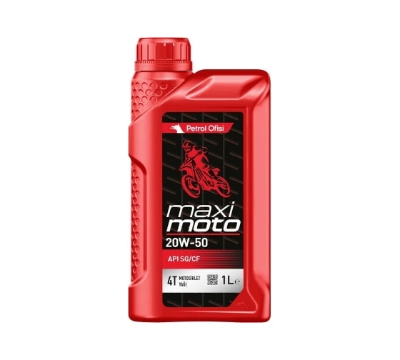 Моторные масла для мотоциклов MAXIMOTO 20W-50 1 л Petrol Ofisi 400001627