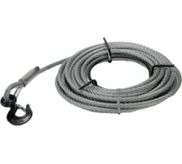 Трос для монтажно-тяговых лебедок JET WIRE ROPE 3Т-20М стальной корпус 286529SK