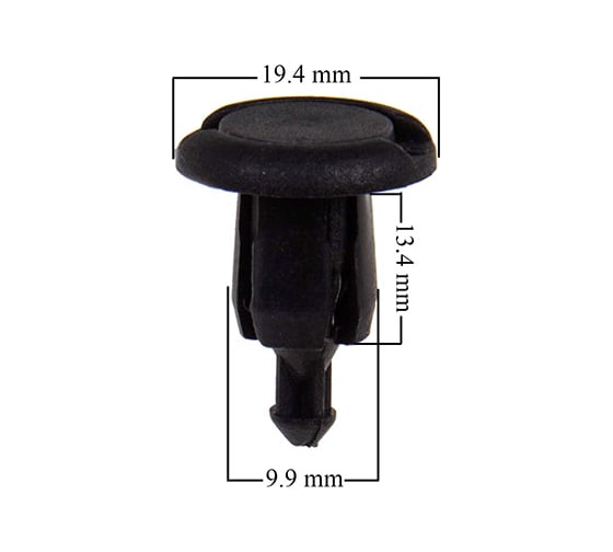 Клипса HONDA ACCORD/CIVIC/INTEGRA 182 для бампера, накладки порога SKYWAY S05601182 1