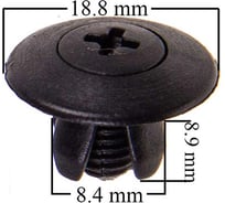 Клипса TOYOTA COROLLA 249 для обшивки салона SKYWAY S05601249