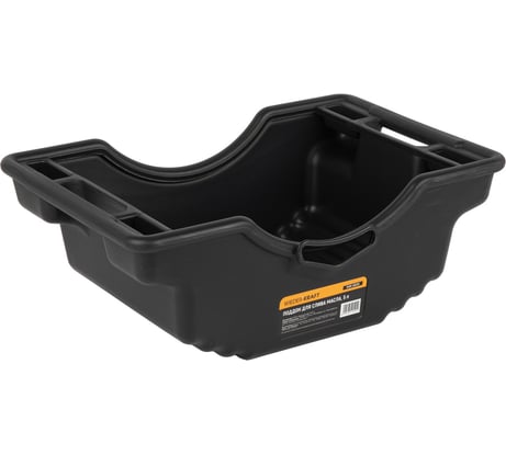 Поддон для слива отработанного масла, пластиковая емкость WIEDERKRAFT 5л WDK-65255
