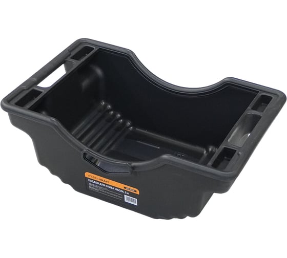 Поддон для слива отработанного масла, пластиковая емкость WIEDERKRAFT 5л WDK-65255