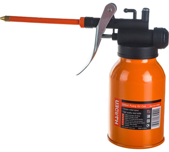 Масленка-нагнетатель HARDEN стальная 300ml 670003
