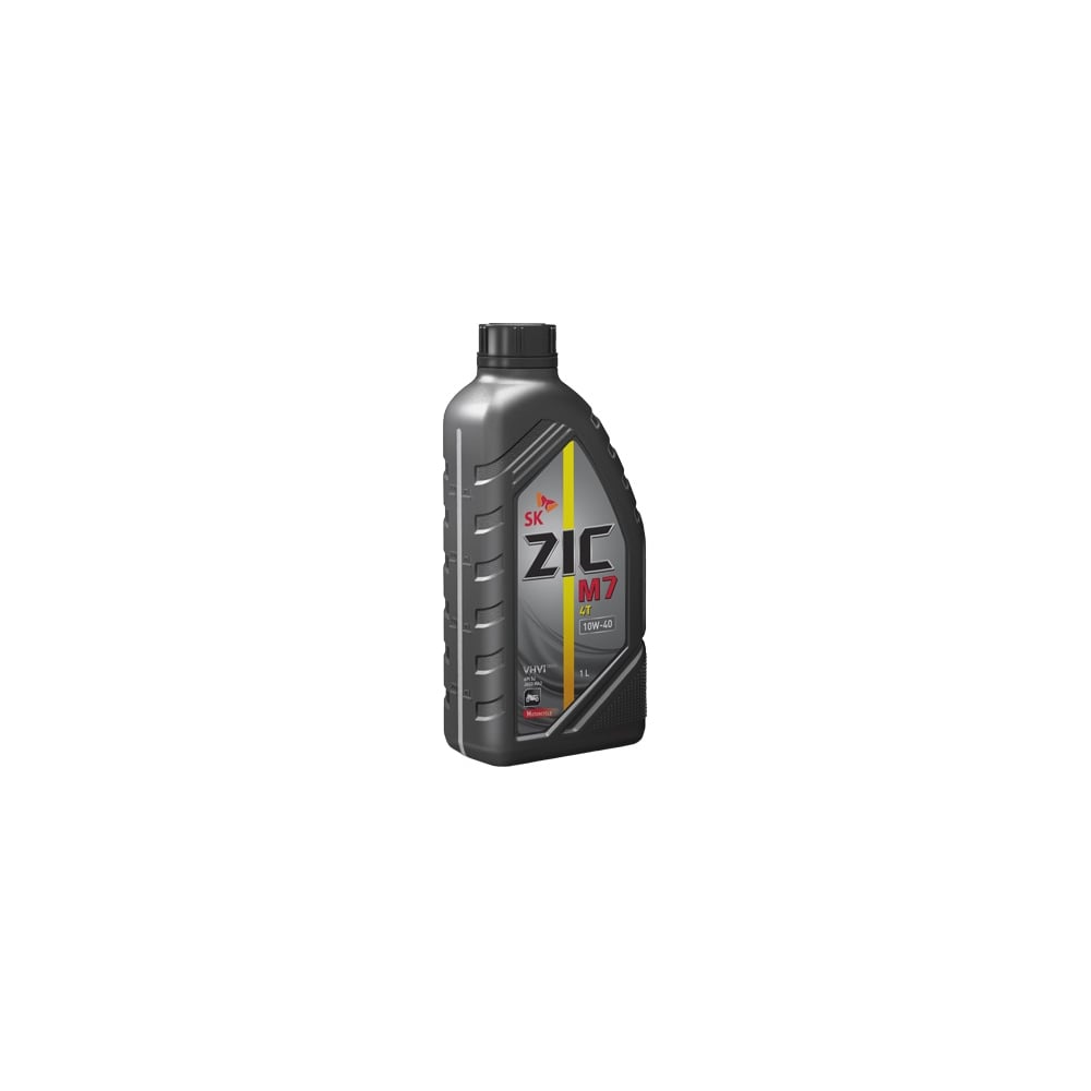 Масло синтетическое ZIC М7 4T (1 л; 10W-40) SK Lubricants 137211 ...