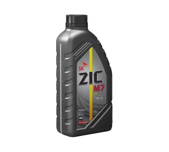 Масло синтетическое ZIC М7 4T (1 л; 10W-40) SK Lubricants 137211 1