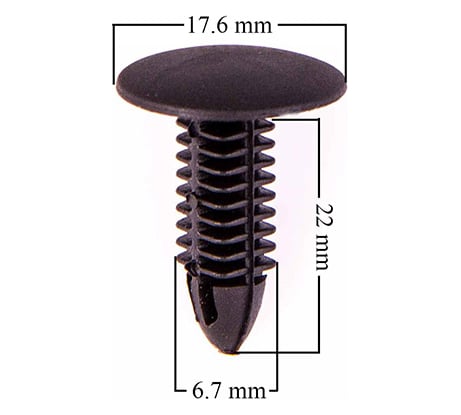 Клипса автомобильная крепежная HONDA CIVIC HYBRID/INTEGRA 094 SKYWAY S05601094